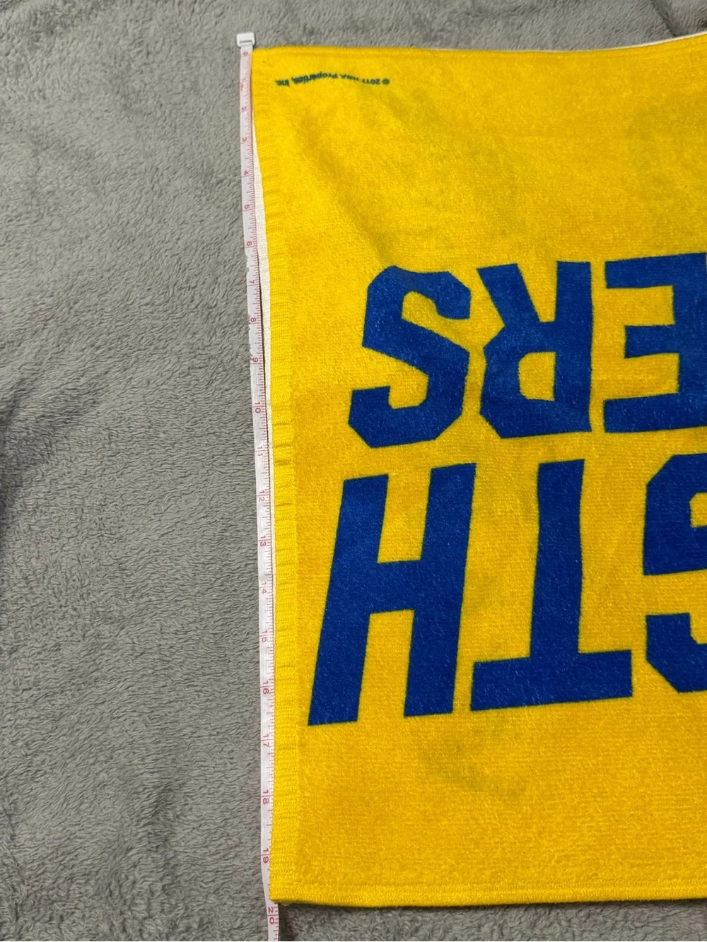 NBA Golden State Warriors Yellow and Blue Rally Towel